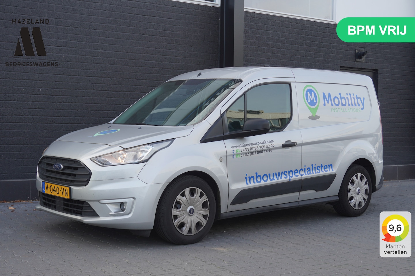 Ford Transit Connect - 1.5 EcoBlue EURO 6 - Airco - Cruise - Camera - €8.950,- Excl. - AutoWereld.nl