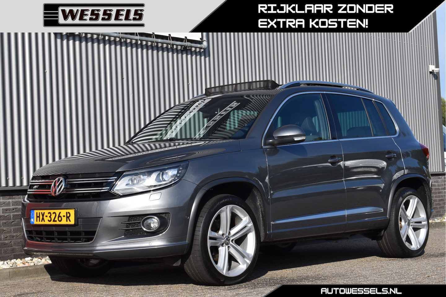 Volkswagen Tiguan - 1.4 TSI R-Line Edition NL-auto, Panoramadak, Cruise control, Carplay - AutoWereld.nl