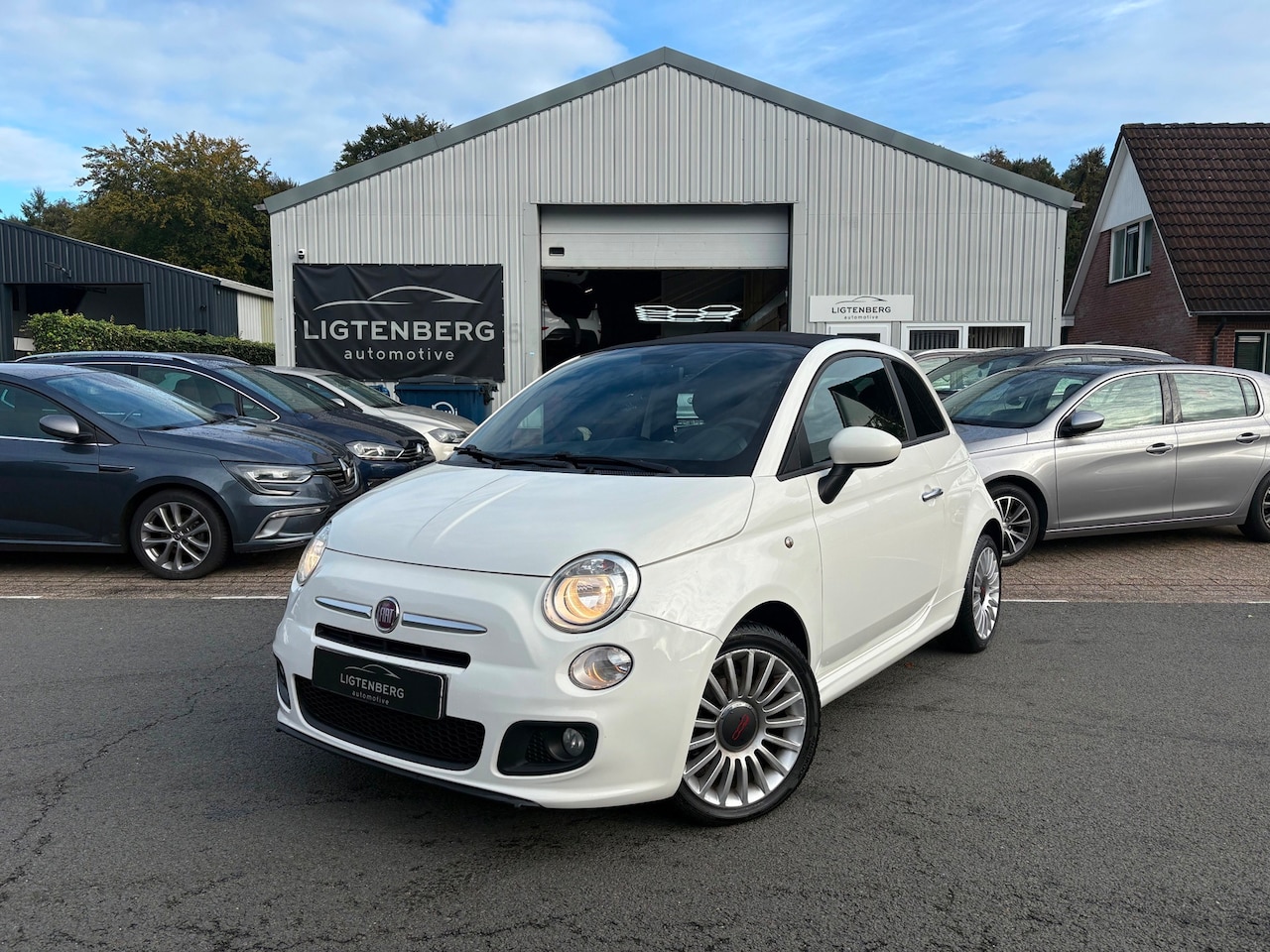 Fiat 500 C - 0.9 TwinAir 500S Cabrio|Parkeersensor|Airco|NAP - AutoWereld.nl