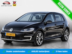 Volkswagen e-Golf - e-Golf SoH 90, 9% | Warmtepomp | Navi Pro+ | Apple & Android | Black Package | dealeronder