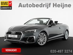 Audi A5 Cabriolet - 40 TFSI 204PK S-TRONIC S-LINE SPORT LEDER/CAMERA/CARPLAY