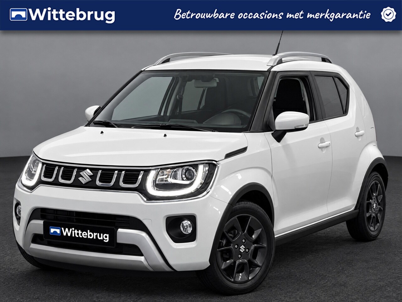 Suzuki Ignis - 1.2 Smart Hybrid Style NAVIGATIE | TREKHAAK | LED | STOERE AUTOMAAT MET HOGE INSTAP! - AutoWereld.nl