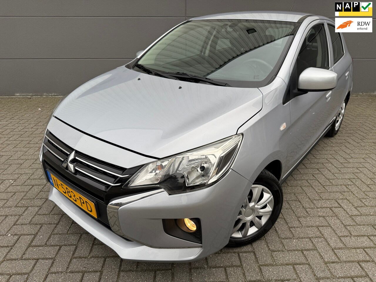 Mitsubishi Space Star - 1.2 Cool+*APK*NAP*AIRCO*ELKT-RAAM*NAVI*CARPLAY - AutoWereld.nl