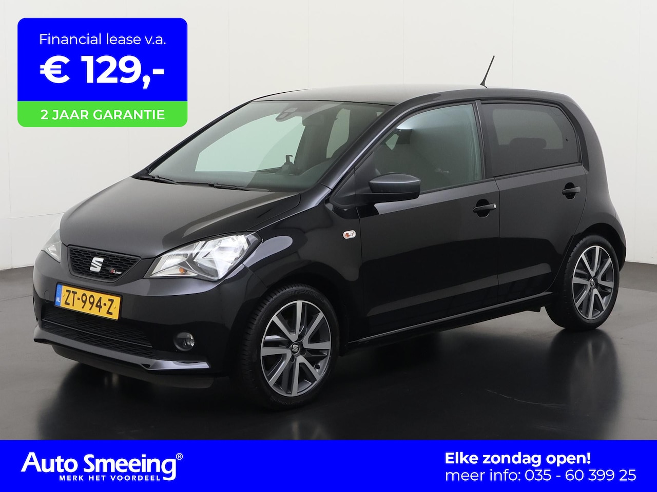 SEAT Mii - 1.0 FR-Line | Stoelverwarming | Parkeersensor | 16" Lichtmetalen Velgen | Zondag Open! - AutoWereld.nl