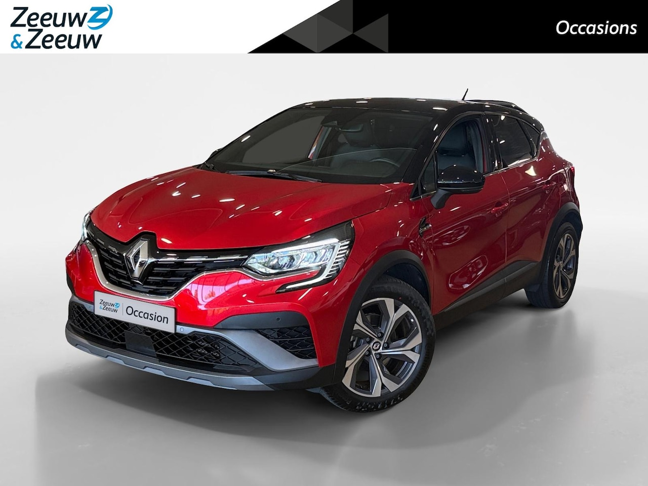 Renault Captur - 1.6 E-Tech Hybrid 145 R.S. Line *Aut*Navi+Camera*Climate*Parkeersensoren*Sportieve Uitvoer - AutoWereld.nl