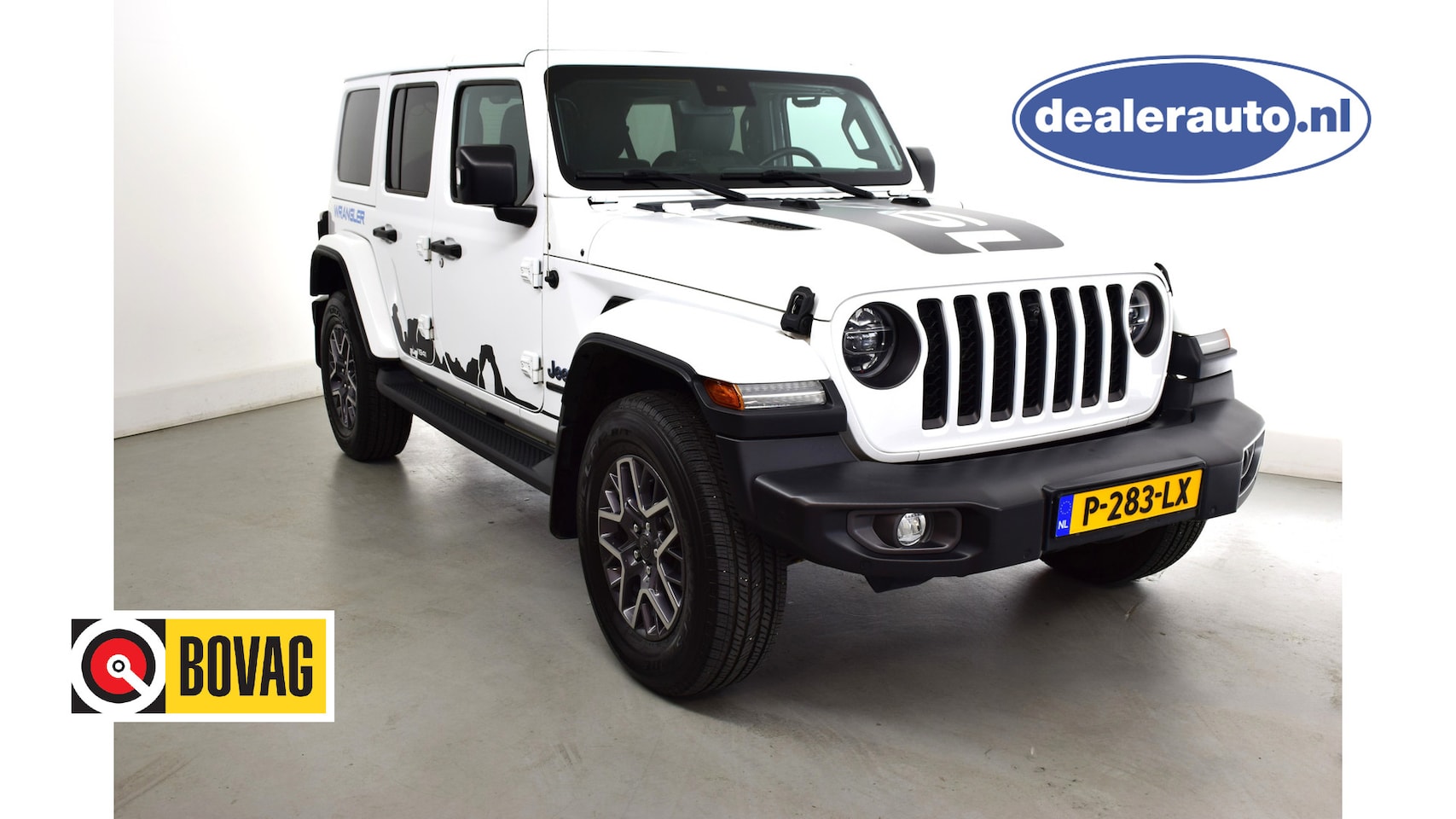 Jeep Wrangler Unlimited - Hybride 280 KW plug inn 2.0T 80th Anniversary: In 06-2026 voorzien van een nieuw accu pakk - AutoWereld.nl
