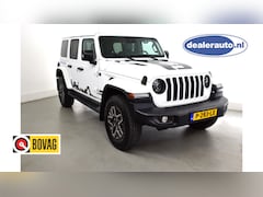 Jeep Wrangler Unlimited - Hybride 280 KW plug inn 2.0T 80th Anniversary: In 06-2026 nieuw accu pakket bij Nefkens, w