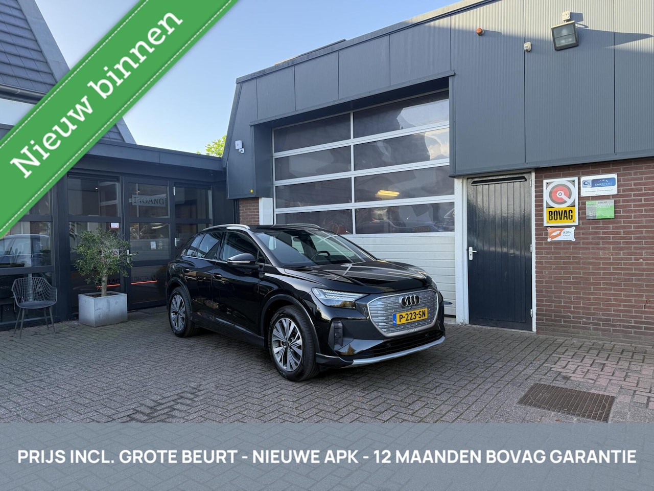 Audi Q4 e-tron - 40 Advanced edition 77 kWh SOH 94% *ALL-IN PRIJS* - AutoWereld.nl
