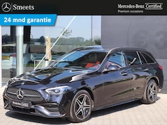 Mercedes-Benz C-klasse Estate - 300 e AMG Line l Trekhaak l Panoramadak l stoelverwarming l Leder