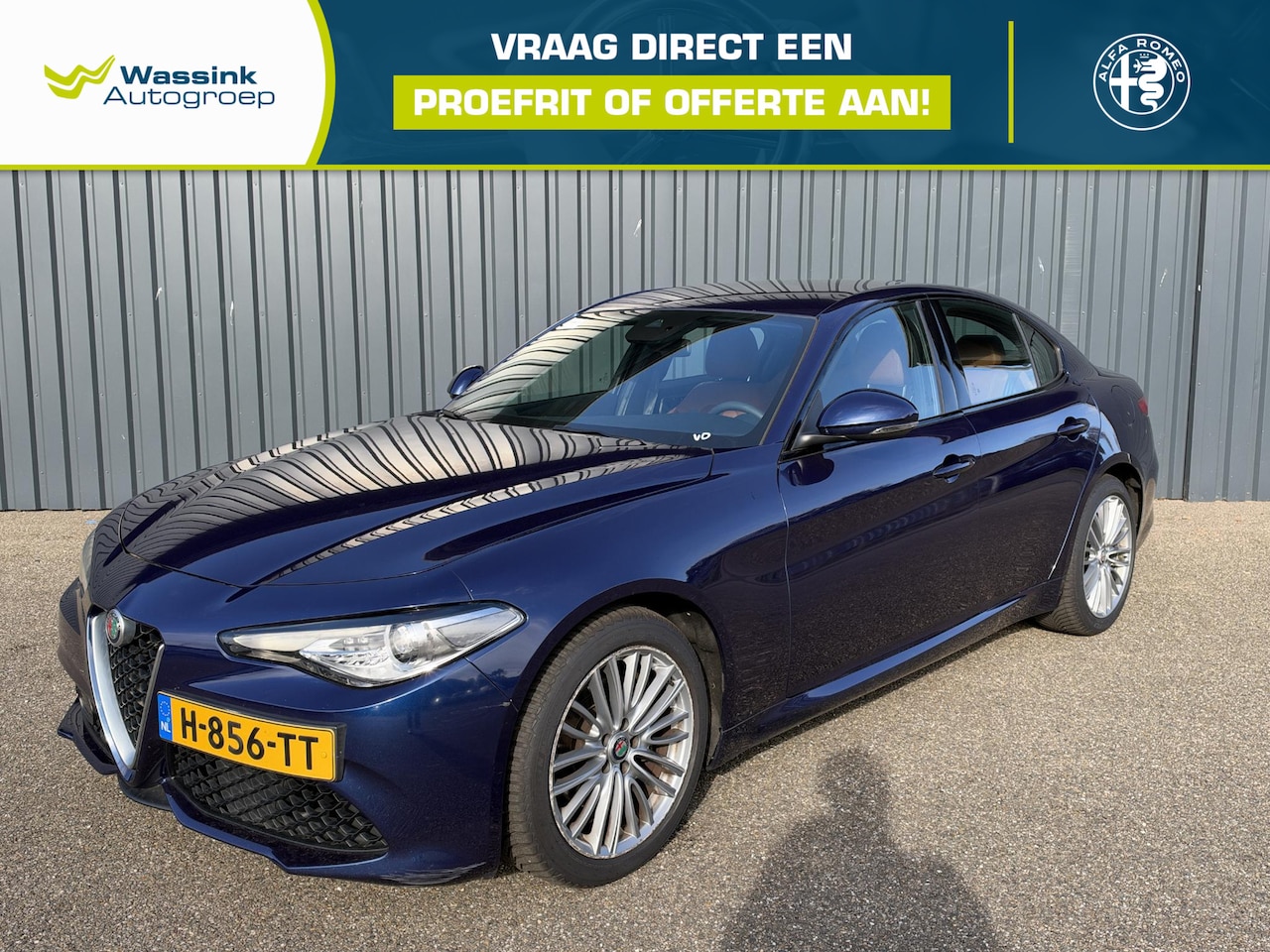 Alfa Romeo Giulia - 2.0T Super Parkersensoren | Navigatie | Cruise Control | Climate Control | Stoelverwarming - AutoWereld.nl