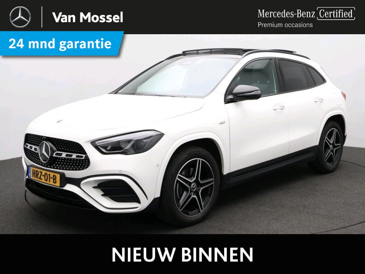 Mercedes-Benz GLA-Klasse - 250 e Business Solution AMG Nightpakket / Trekhaak / Panoramadak / Keyless / Stoelverwarm - AutoWereld.nl