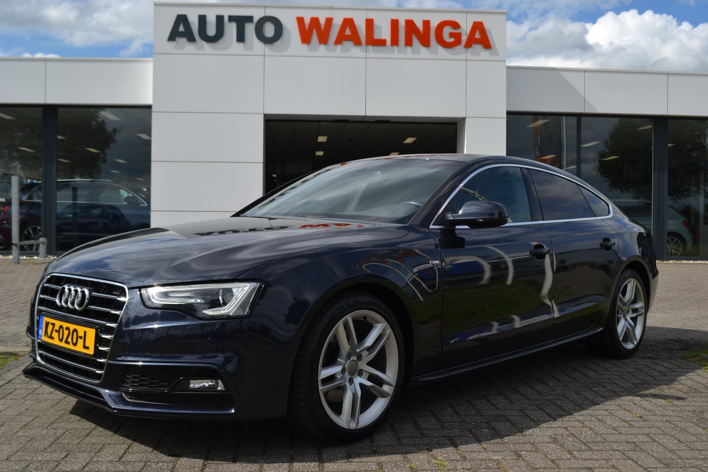 Audi A5 Sportback - 1.8 TFSI S-Line Autom. | Opendak | Sportstoelen | Leer/ Alcantara | Stoelverwarming | NL A - AutoWereld.nl