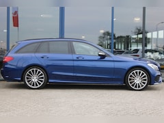 Mercedes-Benz C-klasse Estate - 400 AUT9 4MATIC AMG Line NIGHT PAKKET PANORAMADAK HEAD-UP LUCHTVERING LEDER MEMORY TREKHAA