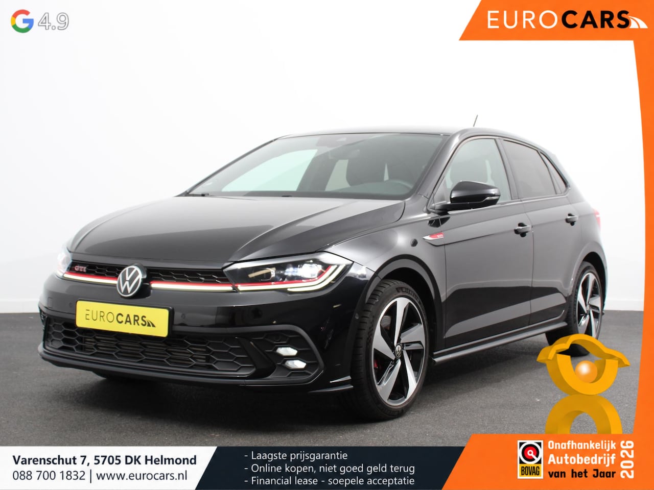 Volkswagen Polo - 2.0 TSI GTI 207pk Automaat Digitale Cockpit Navigatie Apple Carplay/Android Auto Climate C - AutoWereld.nl