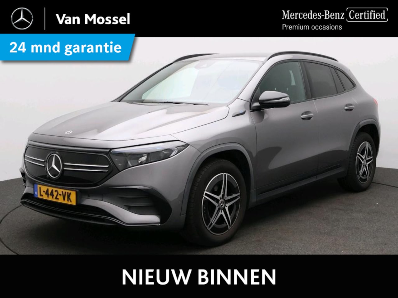Mercedes-Benz EQA - 250 Business Solution AMG 67 kWh / Night/ Sfeerverlichting/ 94% SoH - AutoWereld.nl