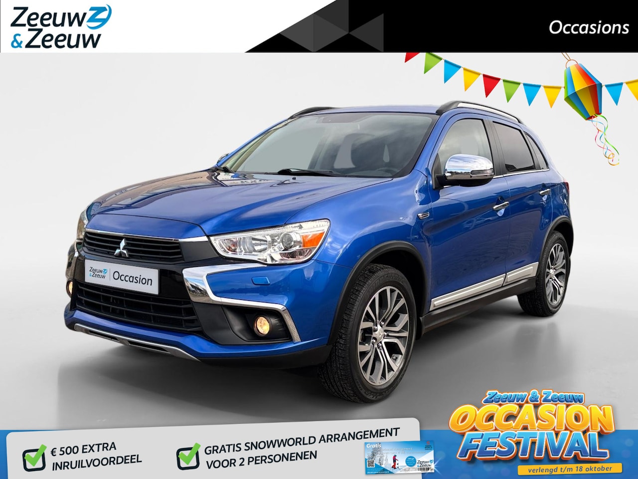 Mitsubishi ASX - 1.6 Cleartec Connect Pro | Trekhaak | Apple Carplay/Android Auto | 12 Maanden Bovag Garant - AutoWereld.nl