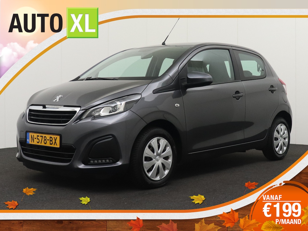 Peugeot 108 - 1.0 e-VTi Active Bluetooth DAB LED - AutoWereld.nl