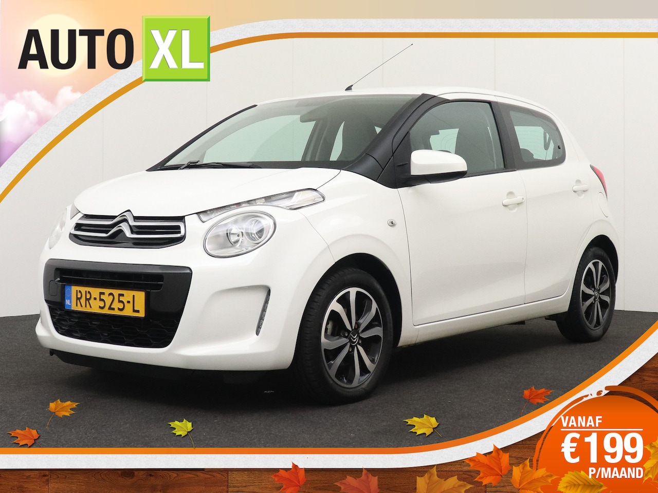 Citroën C1 - 1.0 VTi Aut. Shine Camera Bluetooth Multimediascherm - AutoWereld.nl
