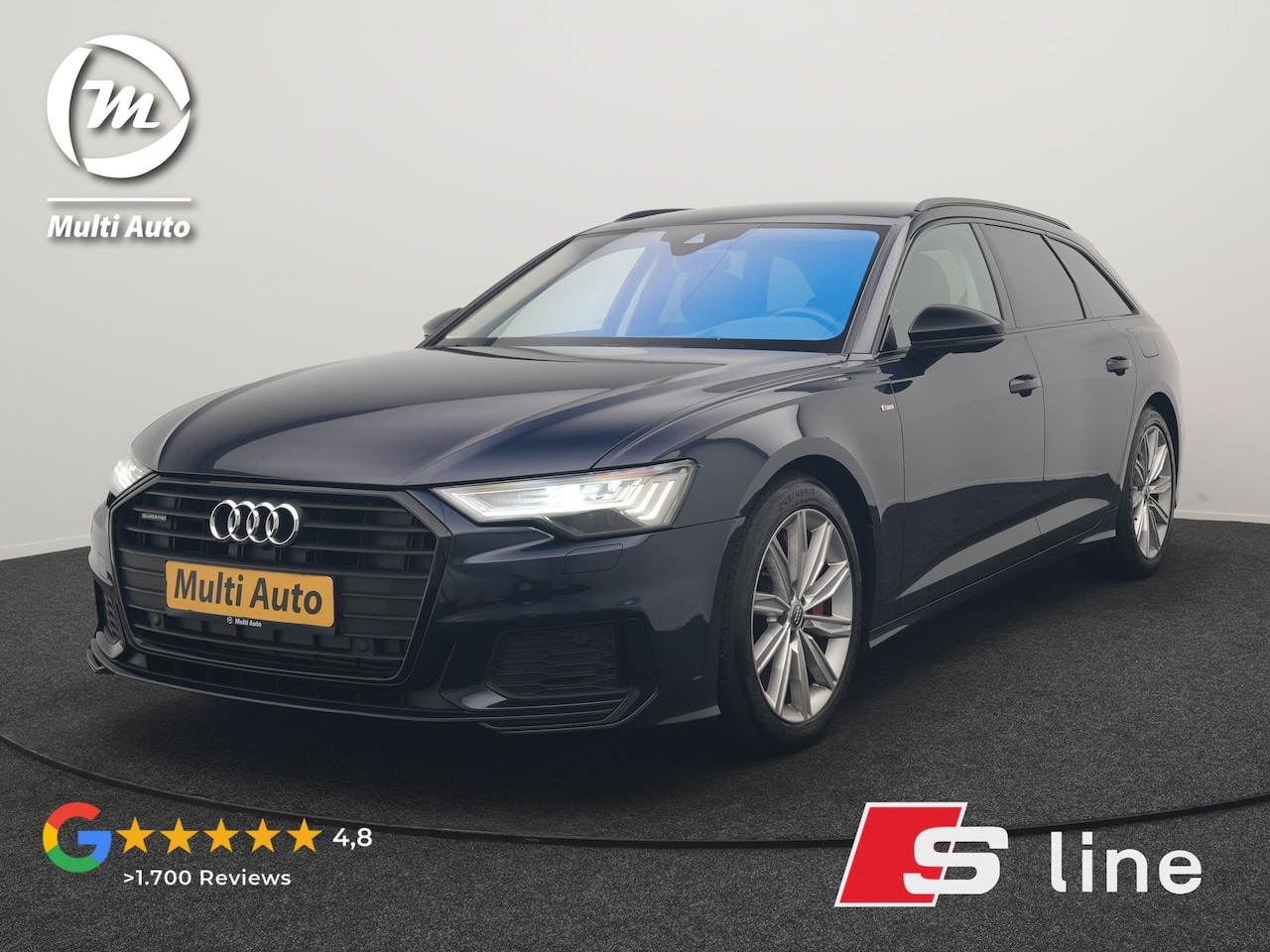 Audi A6 Avant - 55 TFSI e Quattro 2x S Line PHEV 368pk Dealer O.H | Head Up | Matrix LED | Cruise Control - AutoWereld.nl