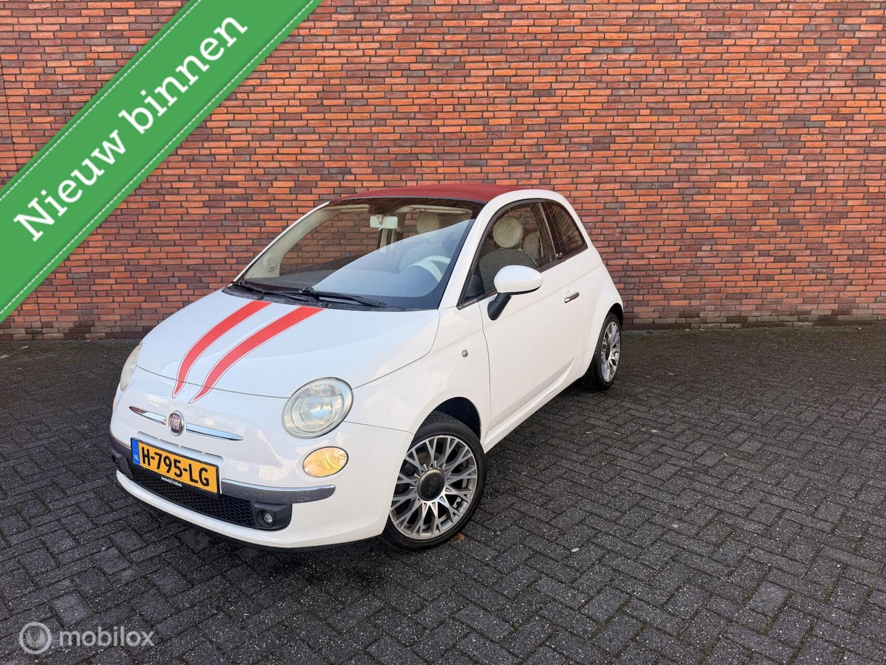 Fiat 500 C - 1.4-16V Lounge Cabrio Carplay Airco - AutoWereld.nl