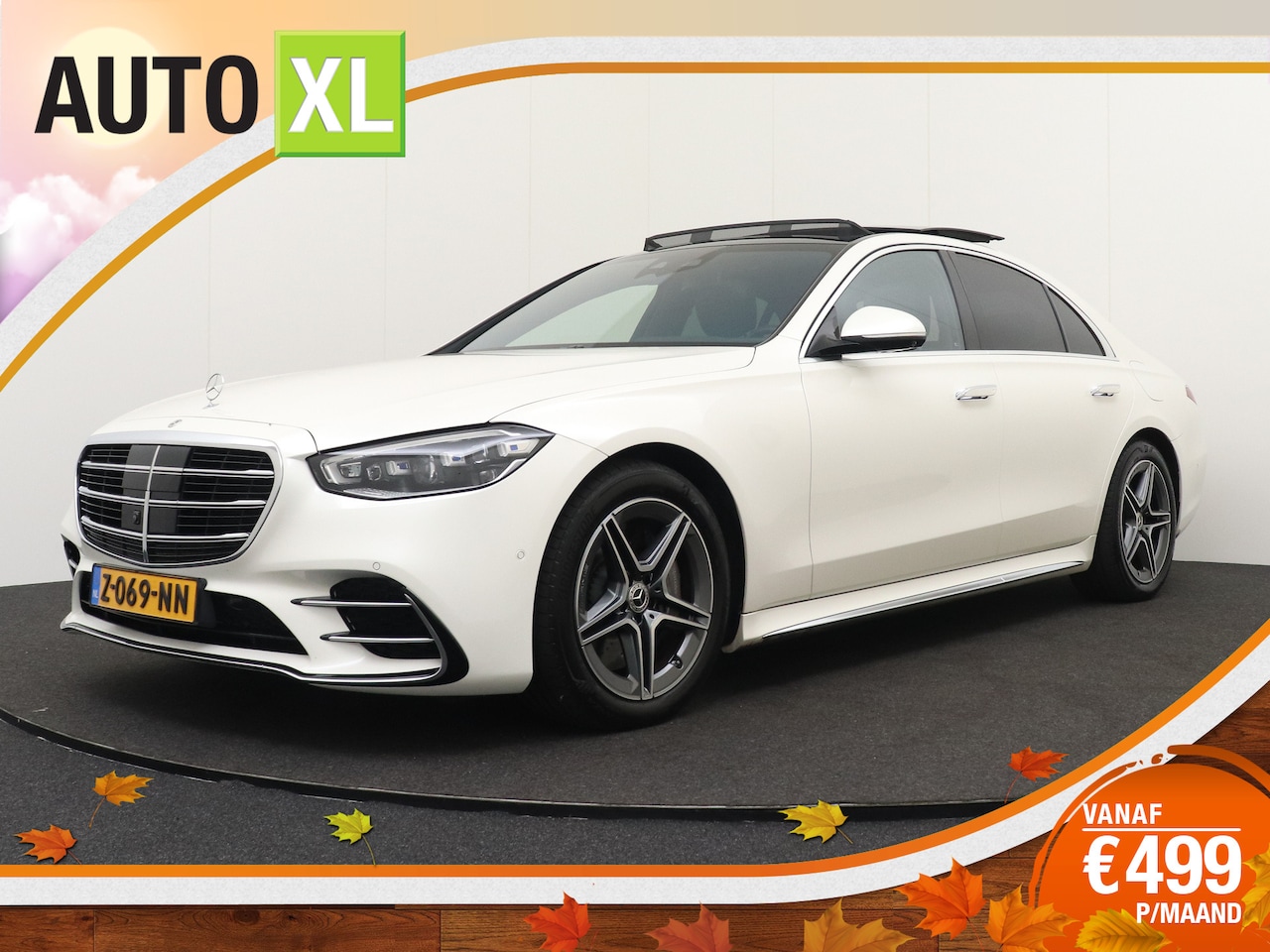 Mercedes-Benz S-klasse - 580e AMG Pano-Dak Stoelventilatie Head-Up Display - AutoWereld.nl