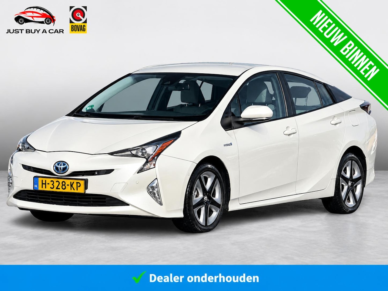 Toyota Prius - 1.8 Executive | Adaptive Cruise | Head-Up | Stoelverwarming | Lederen Bekleding | Dealeron - AutoWereld.nl