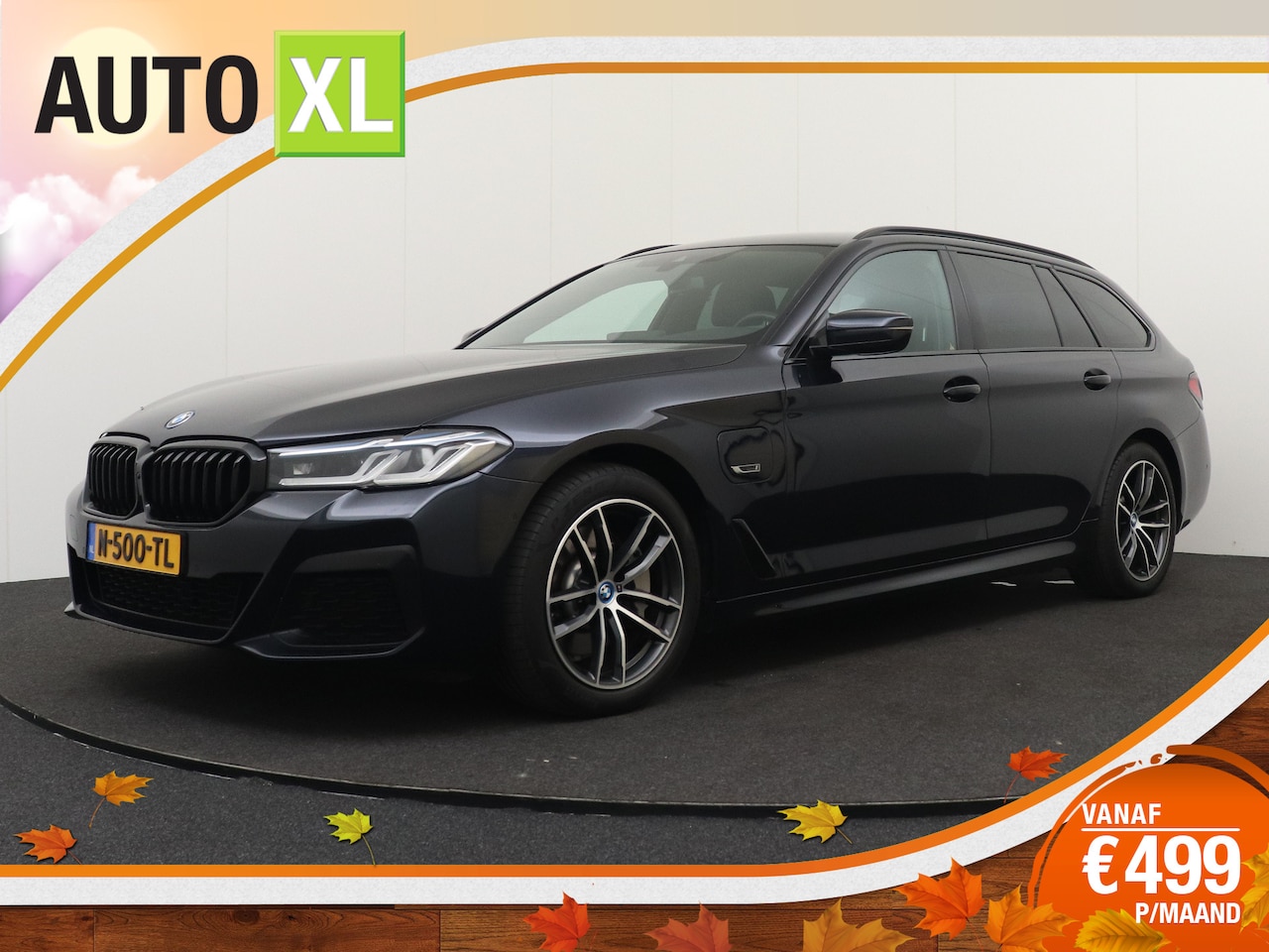 BMW 5-serie Touring - 530e M-Sport Laser-LED Leder/Sportstoel Camera Carplay - AutoWereld.nl