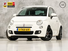 Fiat 500 - 0.9 TwinAir Turbo 500S (AIRCO, ZWART HEMEL, LEDER, SPORTSTOELEN, ELEK RAMEN, NIEUWSTAAT)