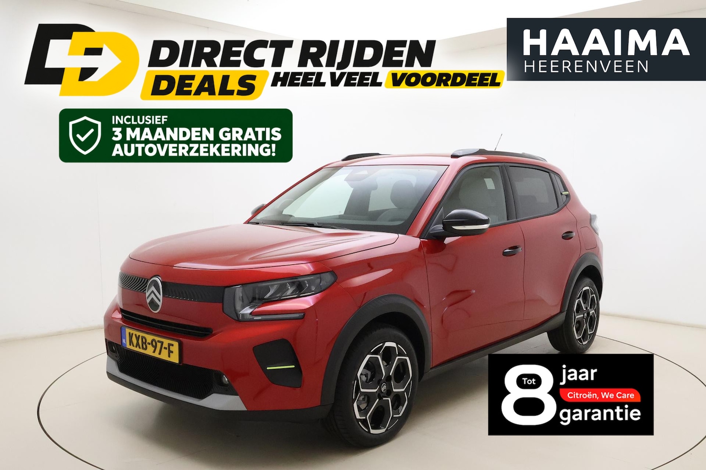 Citroën C3 - 1.2 Hybrid 110pk Max DEMO | Navigatie | Stoel Verwarming | Camera Achter | Climate Contro - AutoWereld.nl