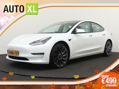 Tesla Model 3 - Performance AWD 75 kWh (90% SOH) 463 PK 20'LMV Pano-Dak FSD