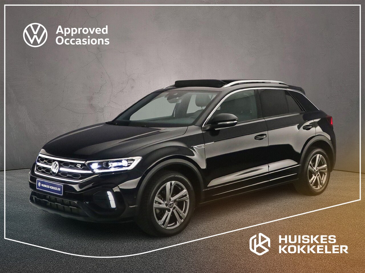 Volkswagen T-Roc - R-Line Business 1.5 TSI 150pk DSG Automaat Trekhaak, Panoramadak, Navigatie, Adaptive crui - AutoWereld.nl