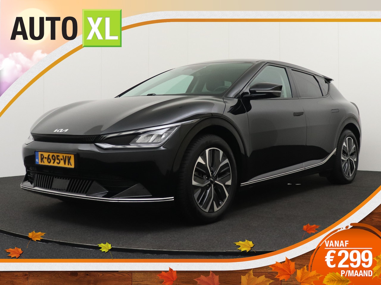 Kia EV6 - Plus 77.4 kWh (95%SOH) Warmtepomp Meridian Leder Adap.Cruise - AutoWereld.nl