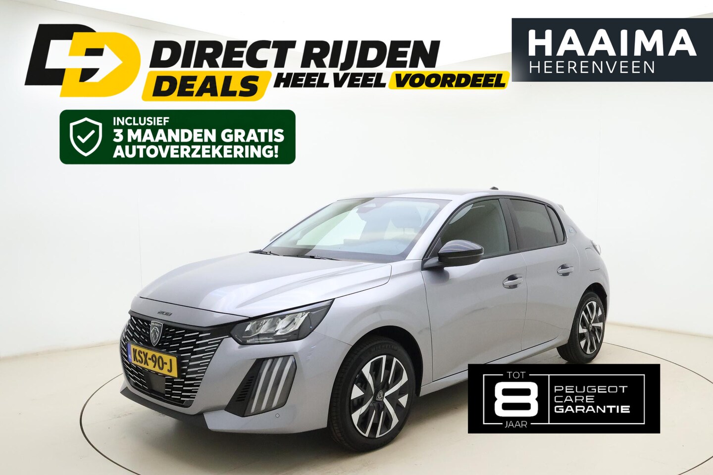 Peugeot e-208 - EV Business 50 kWh Demo | Navigatie | Camera | key less start - AutoWereld.nl
