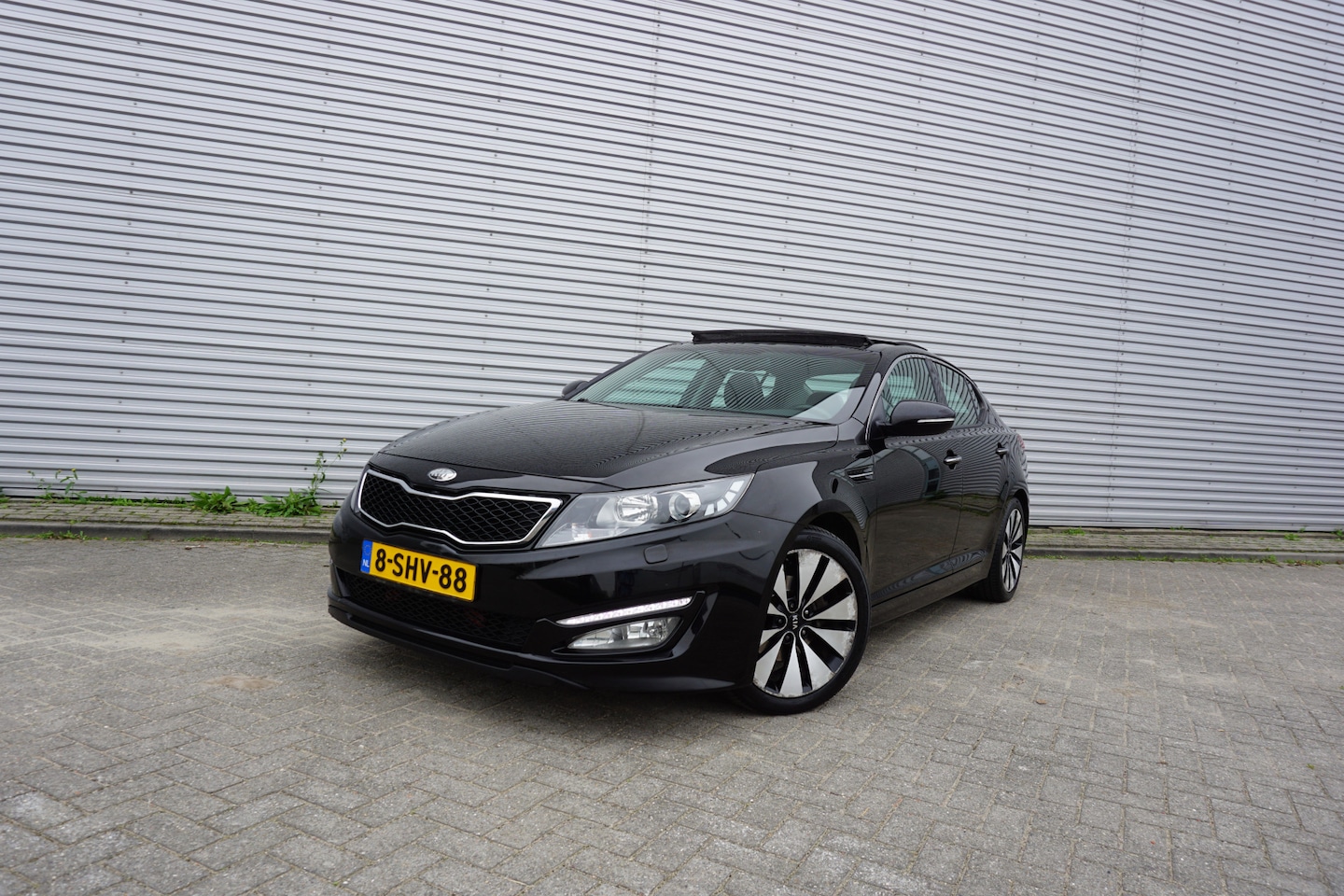 Kia Optima - 2.0 CVVT Hybrid Super Pack AUTOMAAT - Climate / Navi / Cruise / Pano / Camera / Leder / St - AutoWereld.nl