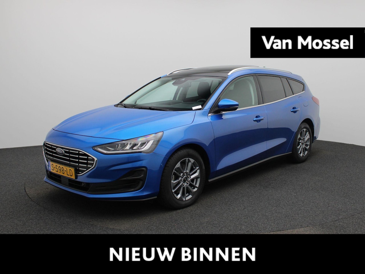 Ford Focus Wagon - Hybrid Titanium Style | 125 PK | AUTOMAAT | FULL OPTIONS | HEAD-UP DISPLAY | B&O AUDIO | W - AutoWereld.nl
