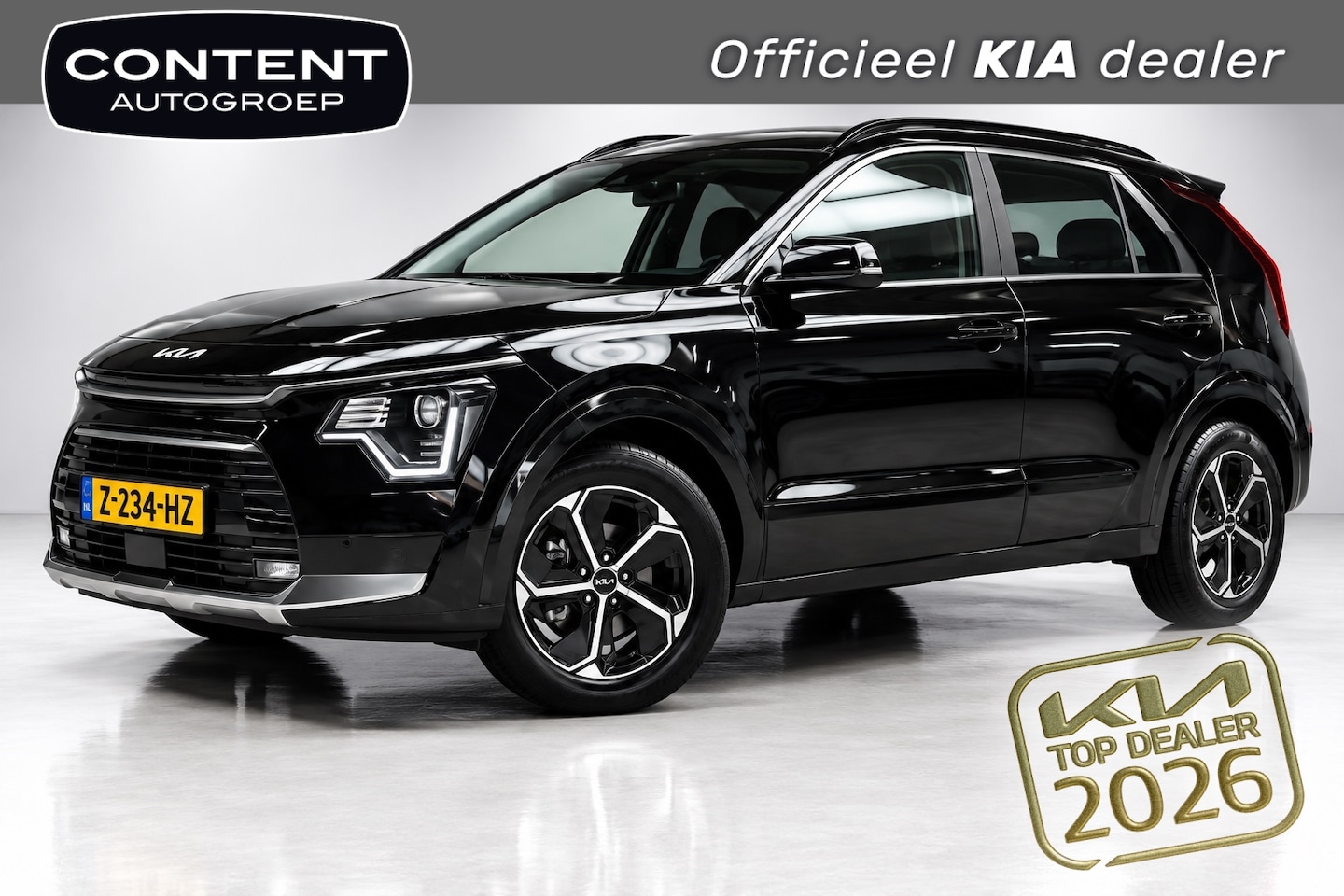 Kia Niro - 1.6 Hybrid DCT6 DynamicLine I Navi I Camera I Cruise - AutoWereld.nl
