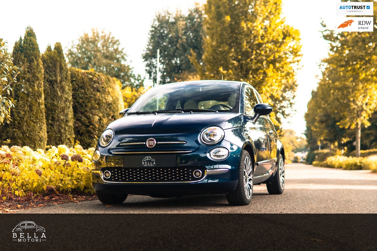 Fiat 500 - 1.0 Hybrid Star | RIJKLAARPRIJS | Apple CarPlay | Panoramadak | Cruise Control | Parkeerse - AutoWereld.nl