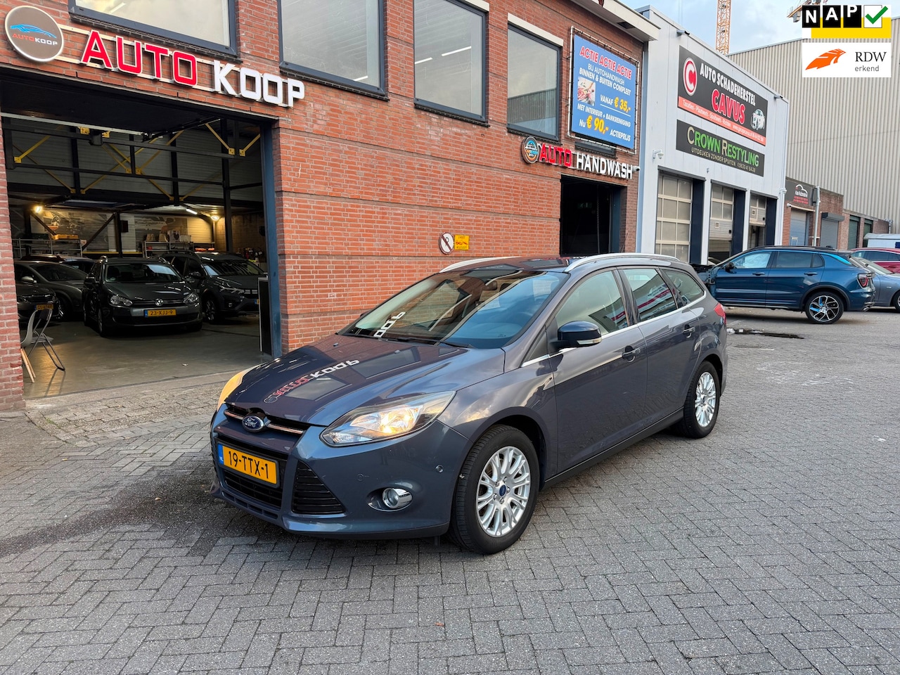 Ford Focus Wagon - 1.6 EcoBoost 150pk Titanium Keyless Cruise - AutoWereld.nl