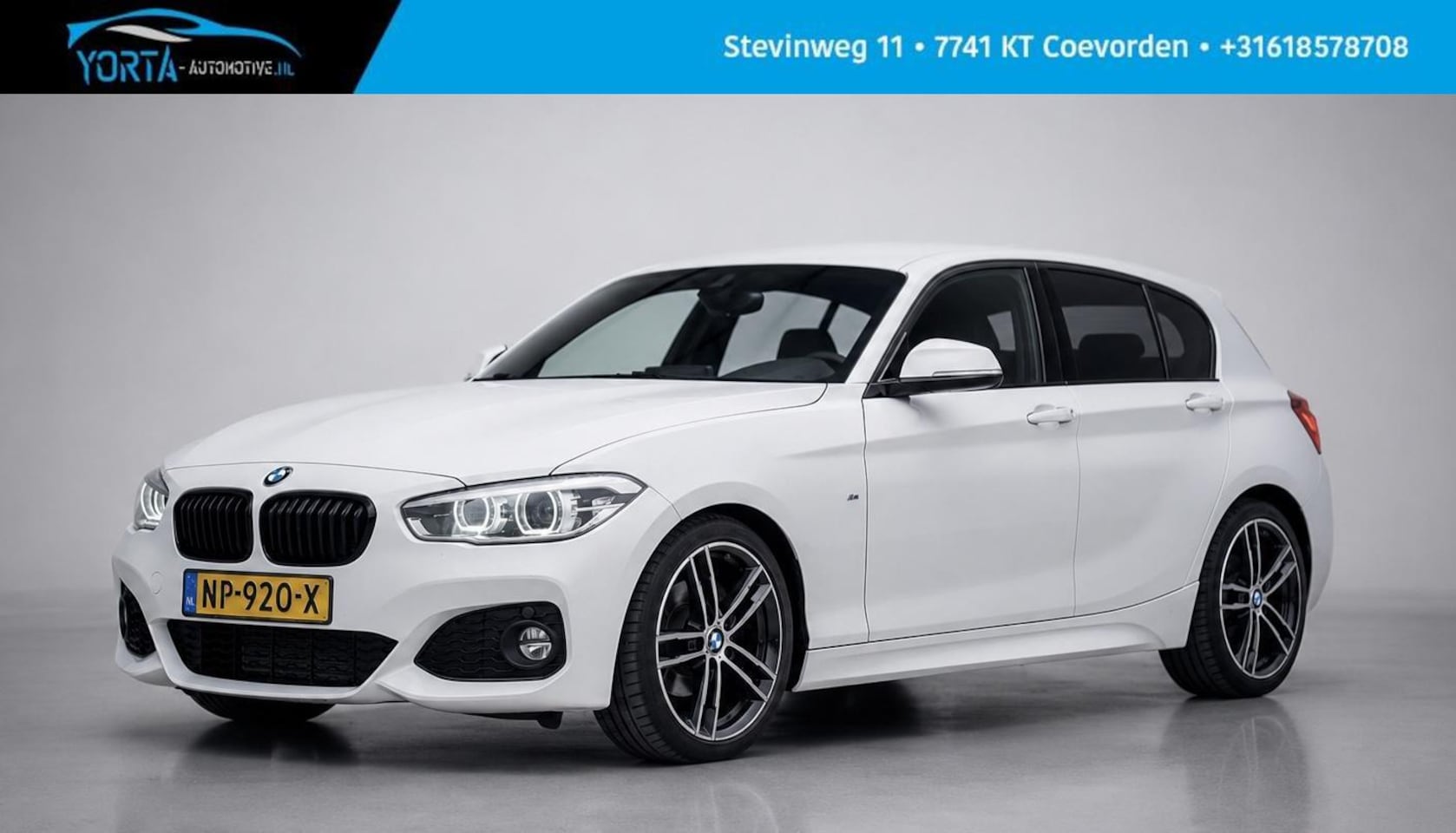BMW 1-serie - 118i High Executive M Sport AUTOMAAT*NL AUTO*CARPLAY*LED - AutoWereld.nl