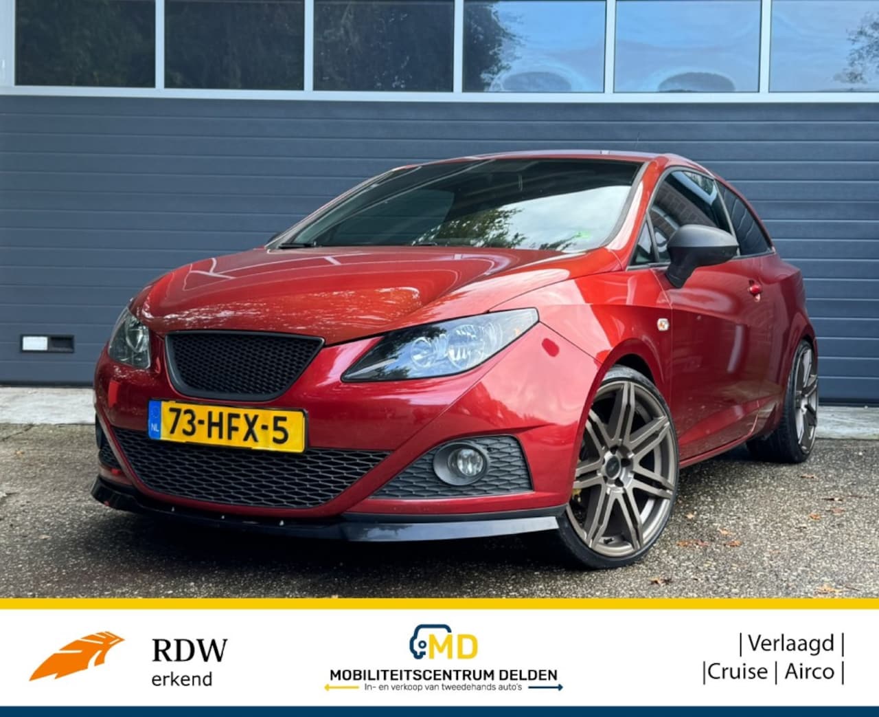 SEAT Ibiza - 1.6-16V SPORTSTYLE / Cruise / Verlaagd / Navi / - AutoWereld.nl