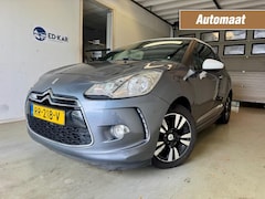 Citroën DS3 - 1.6 So Chic in Black AUT LEER NAVI CLIMA NETTE AUTO LMV APK BIJ AFLEVERING