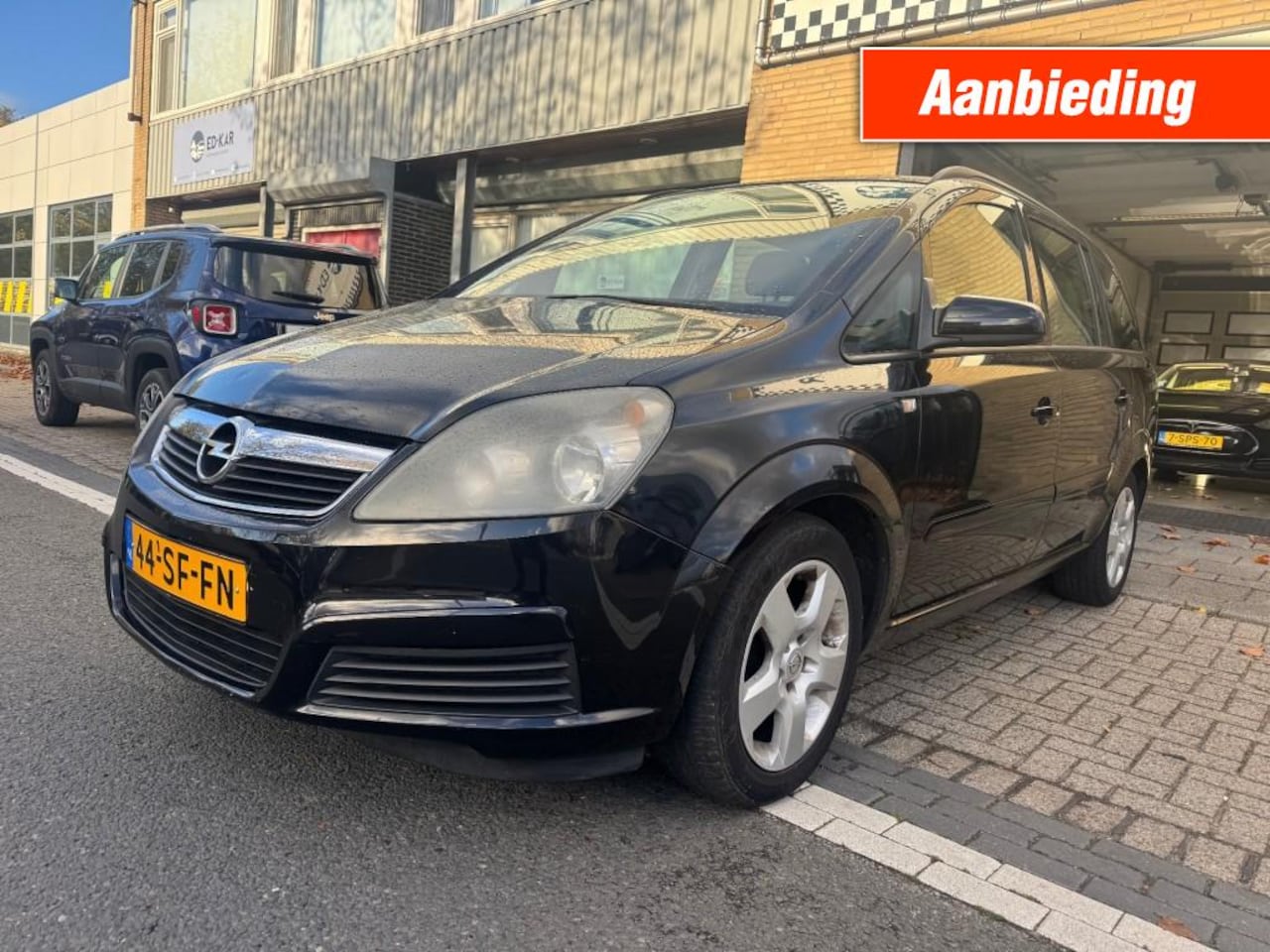 Opel Zafira - 1.6 Enjoy AIRCO 7PERS NAP handel prijs EXPORT PRICE - AutoWereld.nl