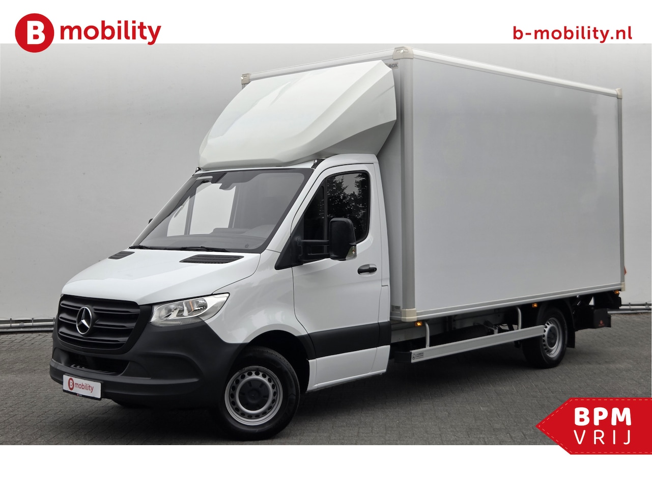 Mercedes-Benz Sprinter - 315 1.9 CDI Citybox Bakwagen+Laadklep Dhollandia | Zijdeur | 3-Pers. | Airco | NL Auto - AutoWereld.nl