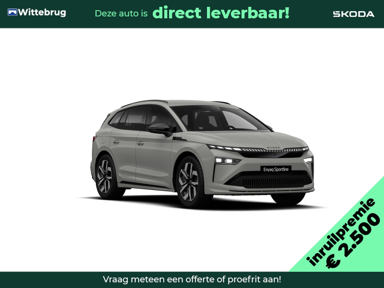 Skoda Enyaq iV - 85 Sportline Tour Edition - AutoWereld.nl