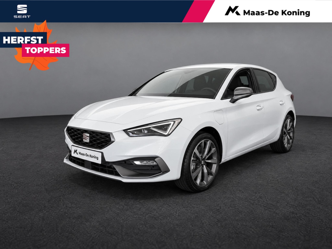 SEAT Leon - FR Business 1.5 TSI eHybrid 150 kW / 204 PK Hatchb | 18 Inch | Matrix LED | Trekhaak | 500 - AutoWereld.nl