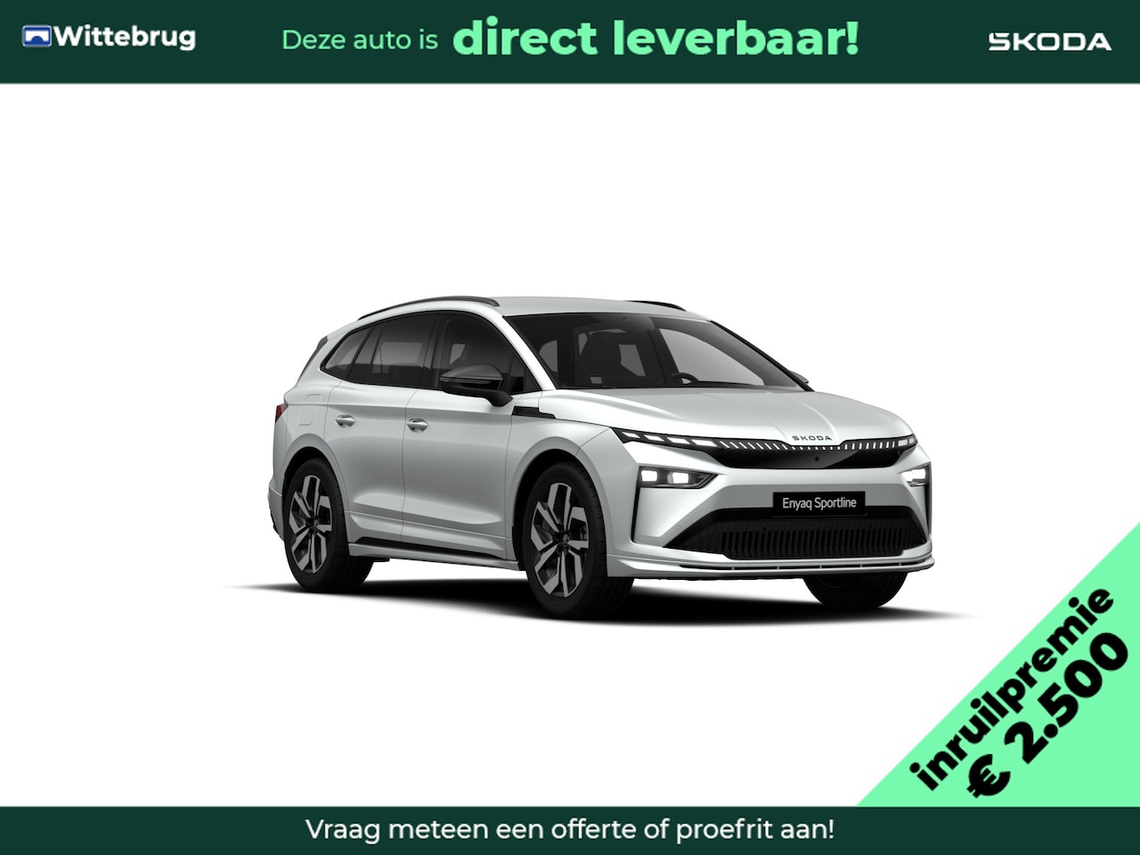 Skoda Enyaq iV - 85 Sportline Tour Edition - AutoWereld.nl