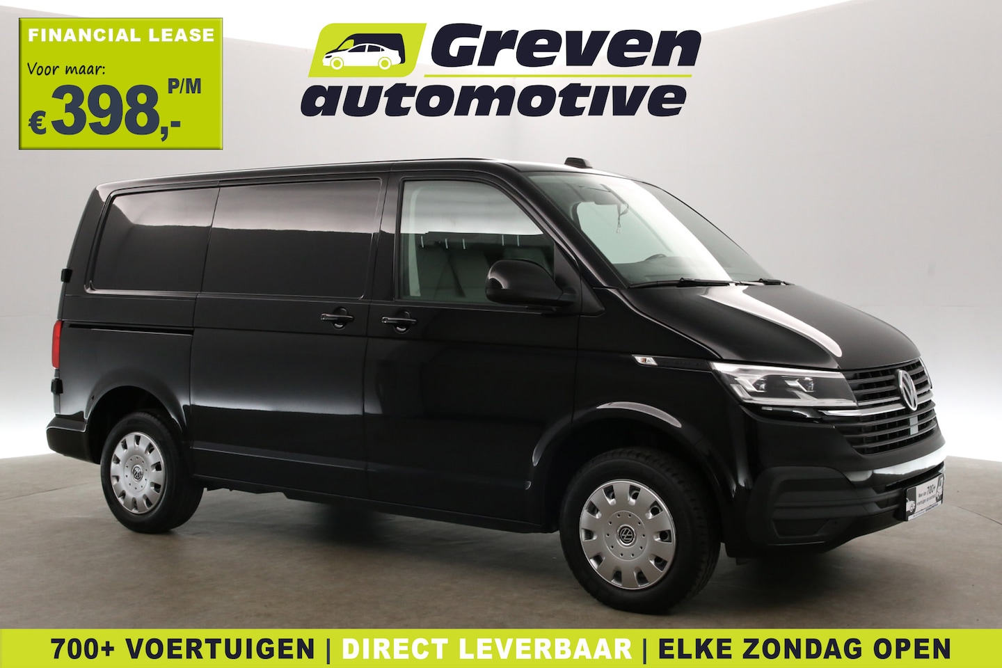 Volkswagen Transporter - 2.0 TDI 150PK L1H1 | Automaat | Airco | Camera | Cruise | Carplay | 3 Zits | Trekhaak | LE - AutoWereld.nl