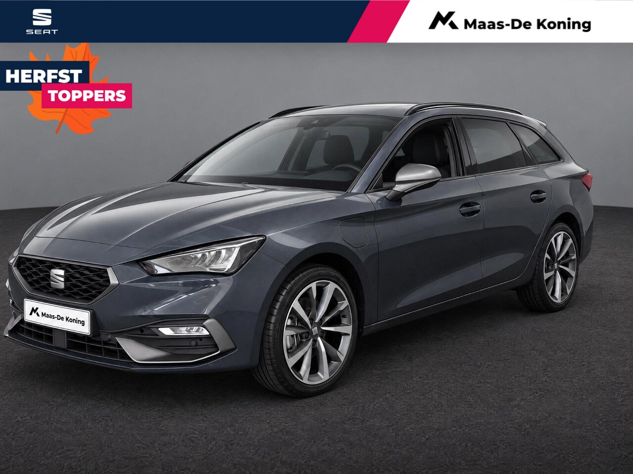 SEAT Leon Sportstourer - FR Business 1.5 eHybrid 150 kW / 204 PK Station | Technology Pack | 18'' Lichtmetalen velg - AutoWereld.nl