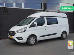 Ford Transit Custom - 2.0 TDCI Dubbel Cabine L2H2 EURO 6 - Airco - Cruise - PDC - €17.900, - Excl
