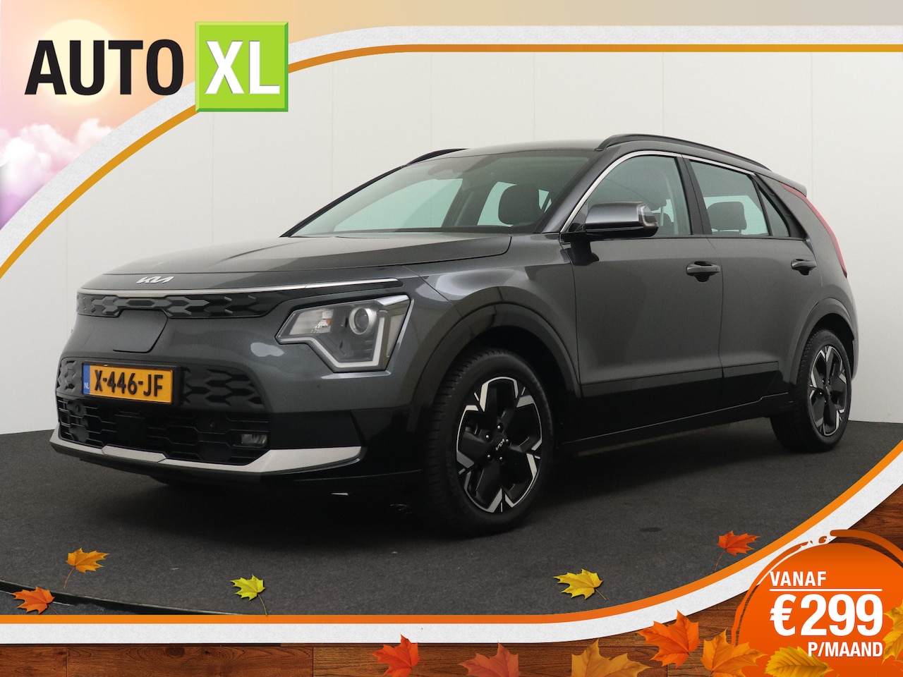 Kia Niro EV - DynamicLine 64.8 kWh 3-Fase (98% SOH) Adapt. Cruise Carplay Camera - AutoWereld.nl